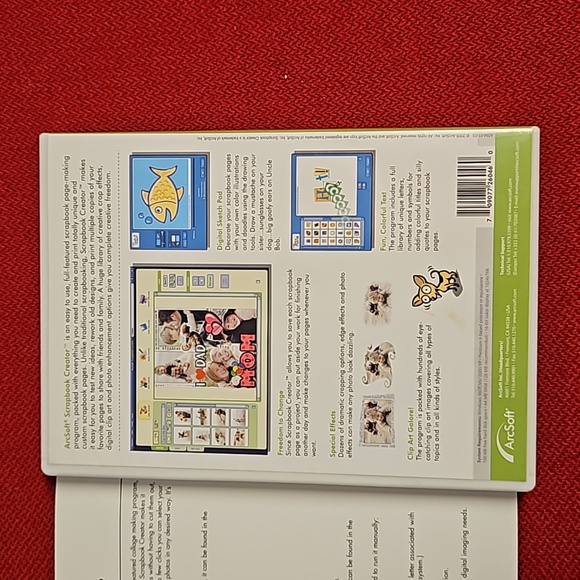 ArcSoft Scrapbook Creator CD for Windows see photos for specifics digital art - Picture 2 of 7